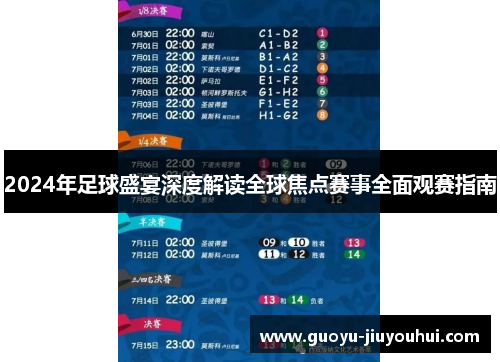 2024年足球盛宴深度解读全球焦点赛事全面观赛指南
